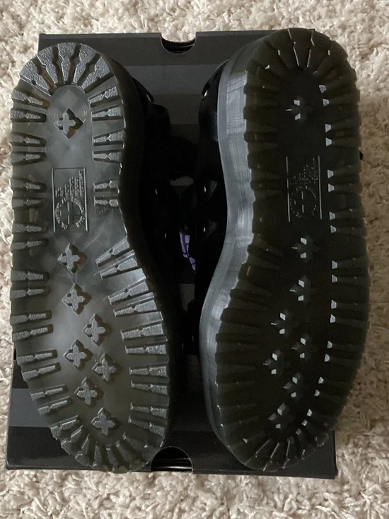 💐NWT💐 Dr Martens LIMITED EDITION RAMSEY WEDNESDAY PLATFORM CREEPERS - size 8 - Picture 14 of 14